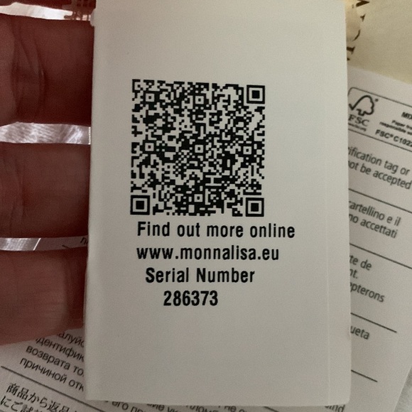 Monnalisa Chic white bag with blue bow NWT - Picture 12 of 14